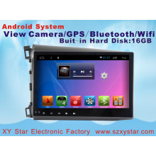 Android System 10.1 Inch Car DVD Player for Honda Civic with GPS Navigation